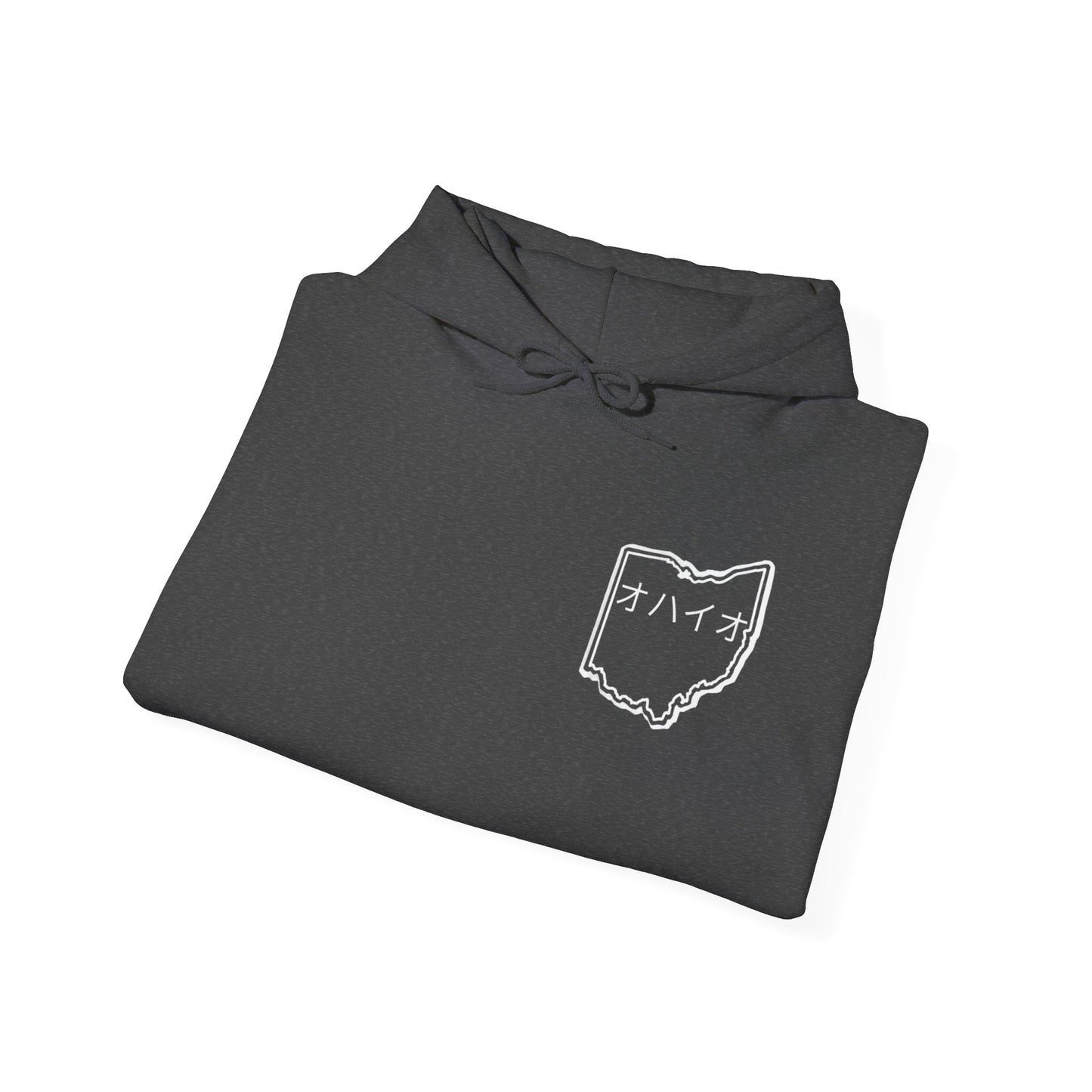 Akron Kana Hoodie (White Print)