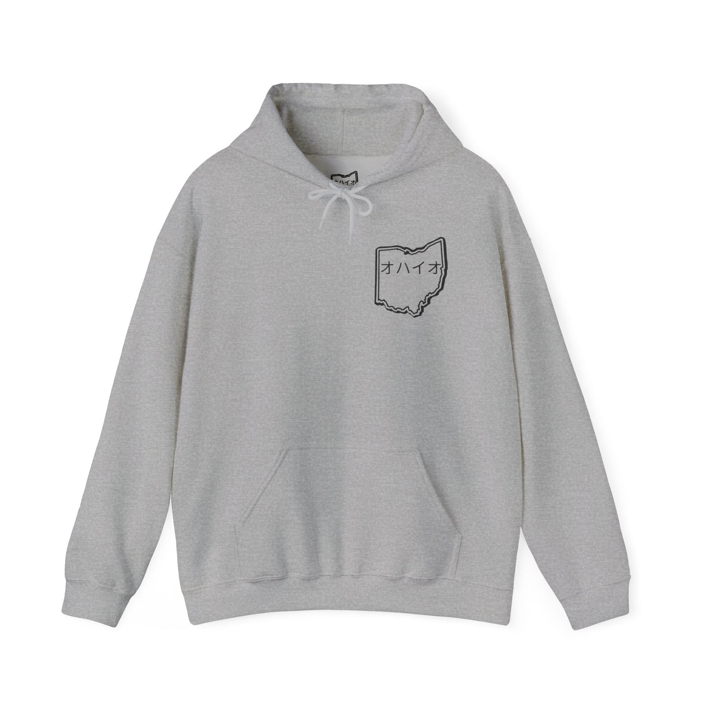 Ohio Kana Hoodie (Black Print)