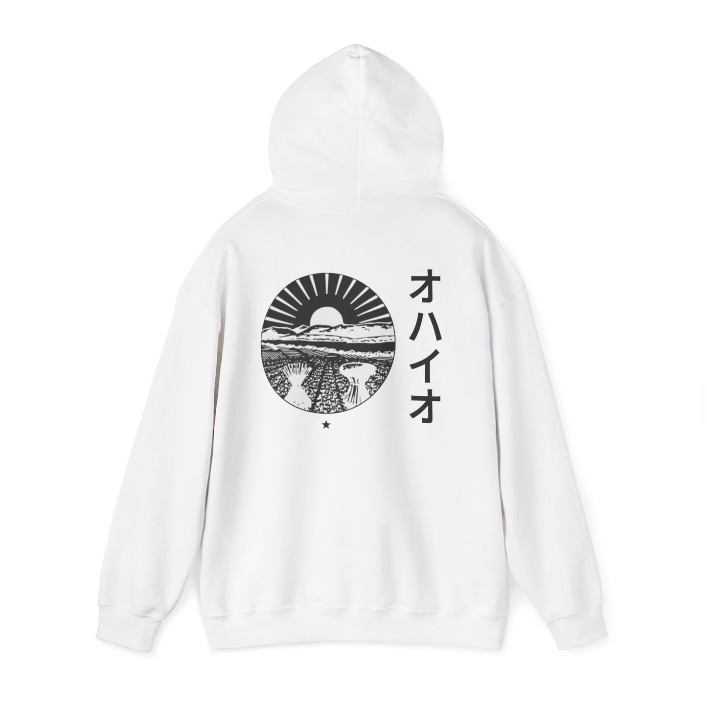 Ohio Kana Hoodie (Black Print)