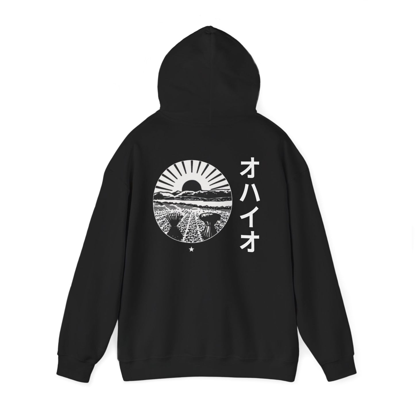 Ohio Kana Hoodie (White Print)