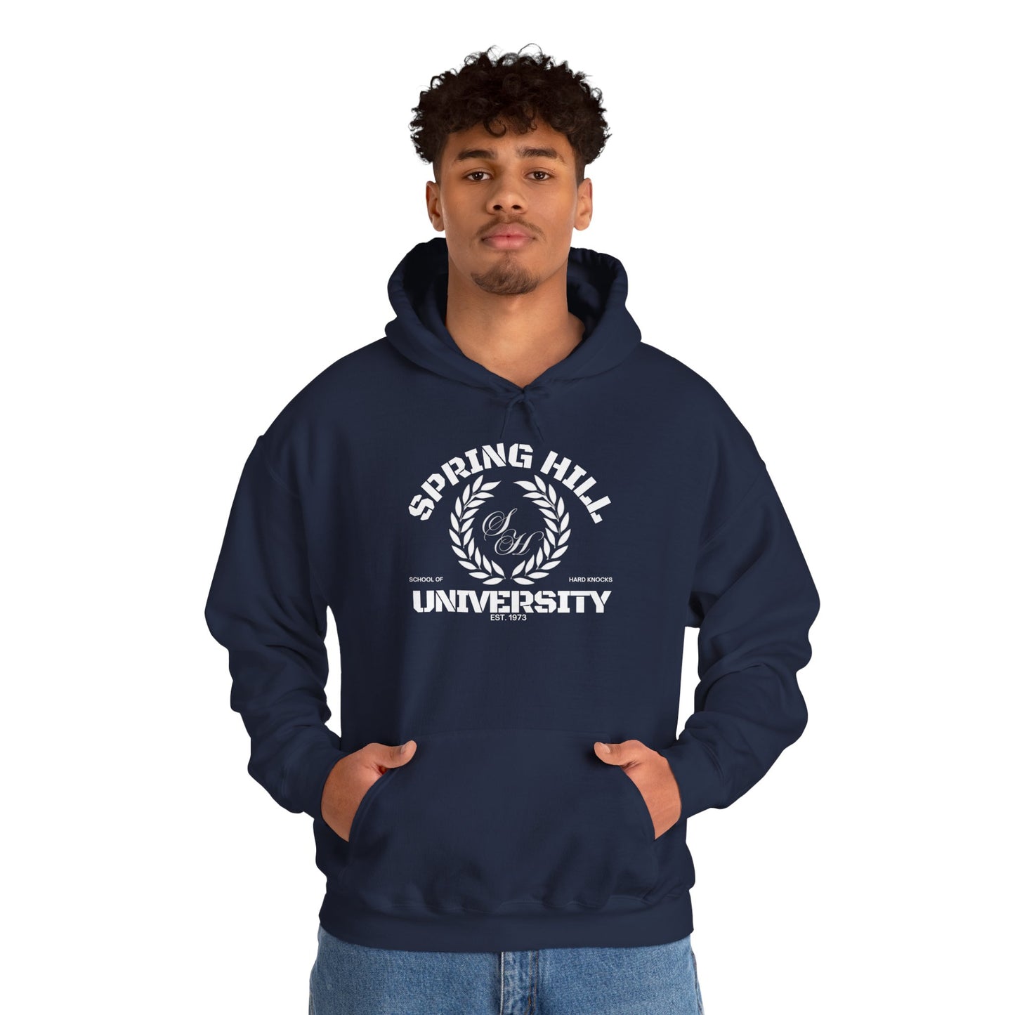 Spring Hill University Hoodie (School of Hard Knocks Edition)