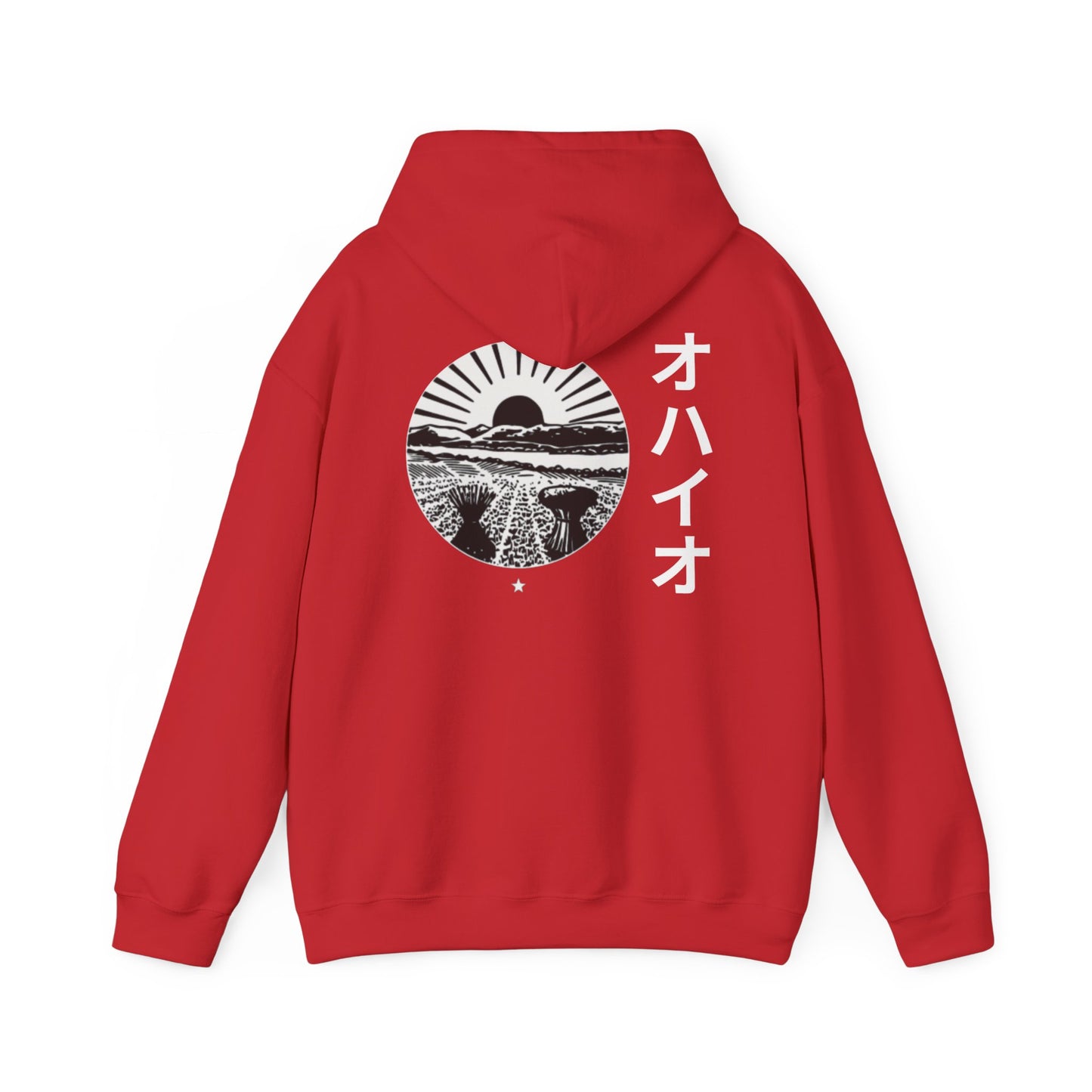 Ohio Kana Hoodie (White Print)