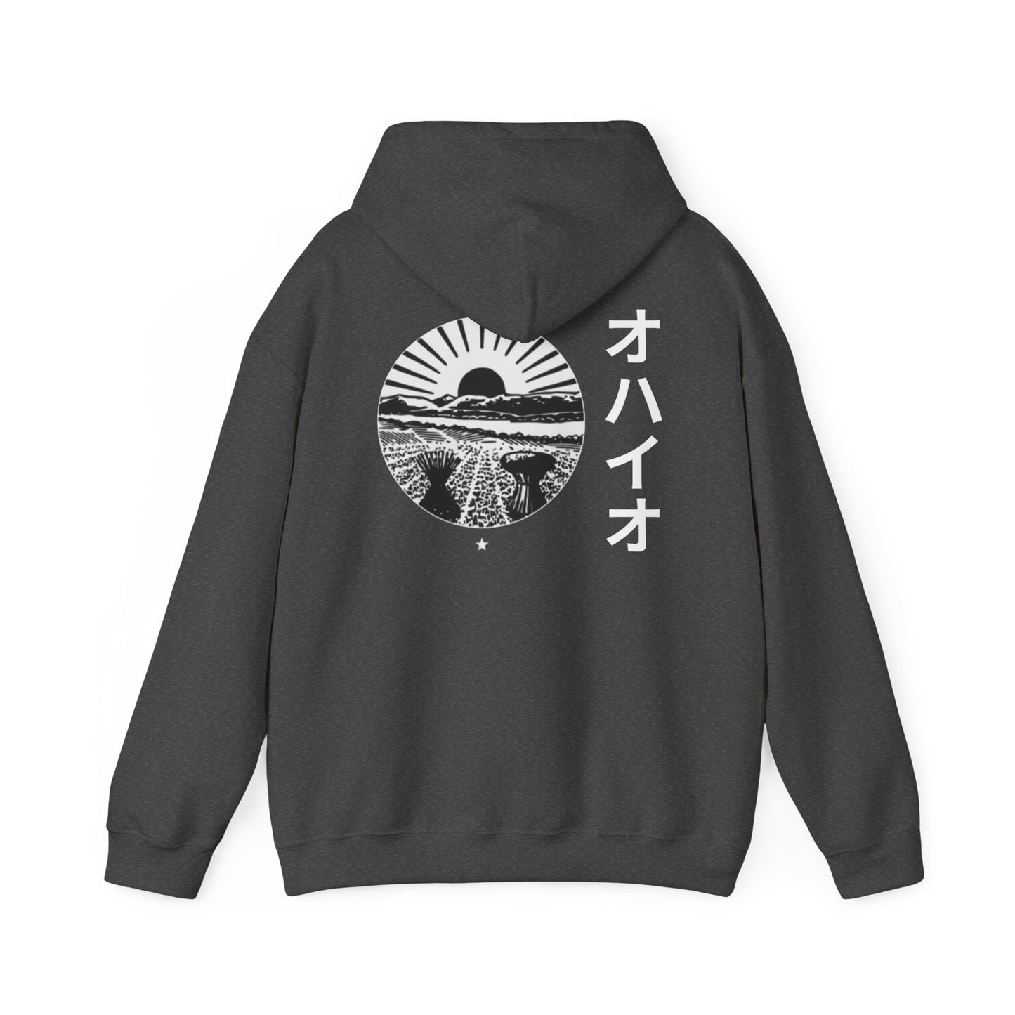 Ohio Kana Hoodie (White Print)