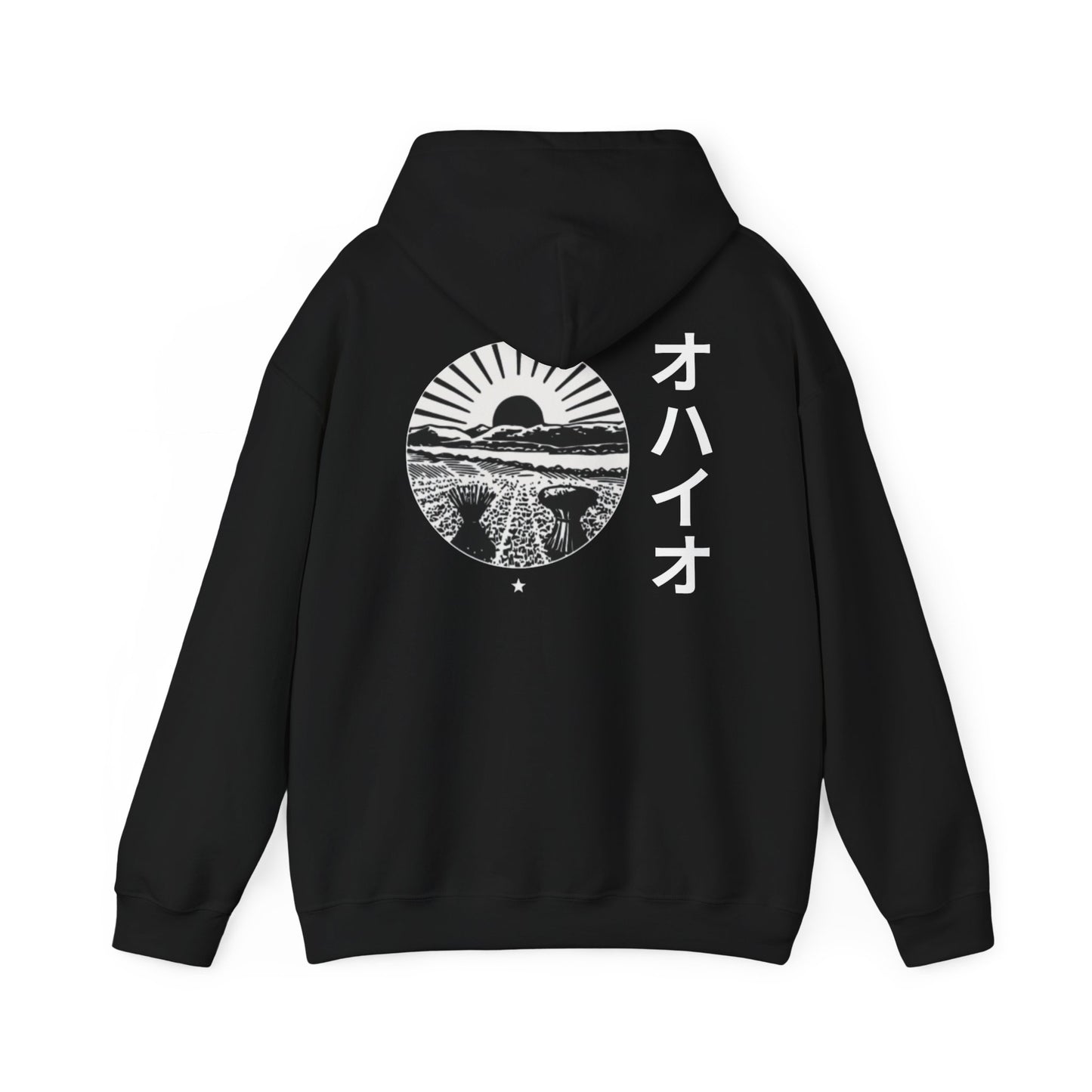Ohio Kana Hoodie (White Print)
