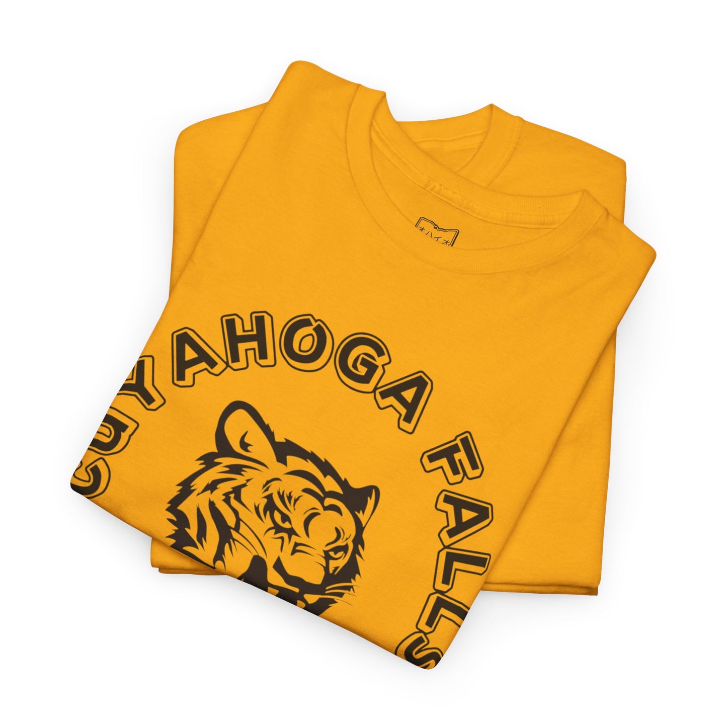 Cuyahoga Falls Kana Tee (Black Print)