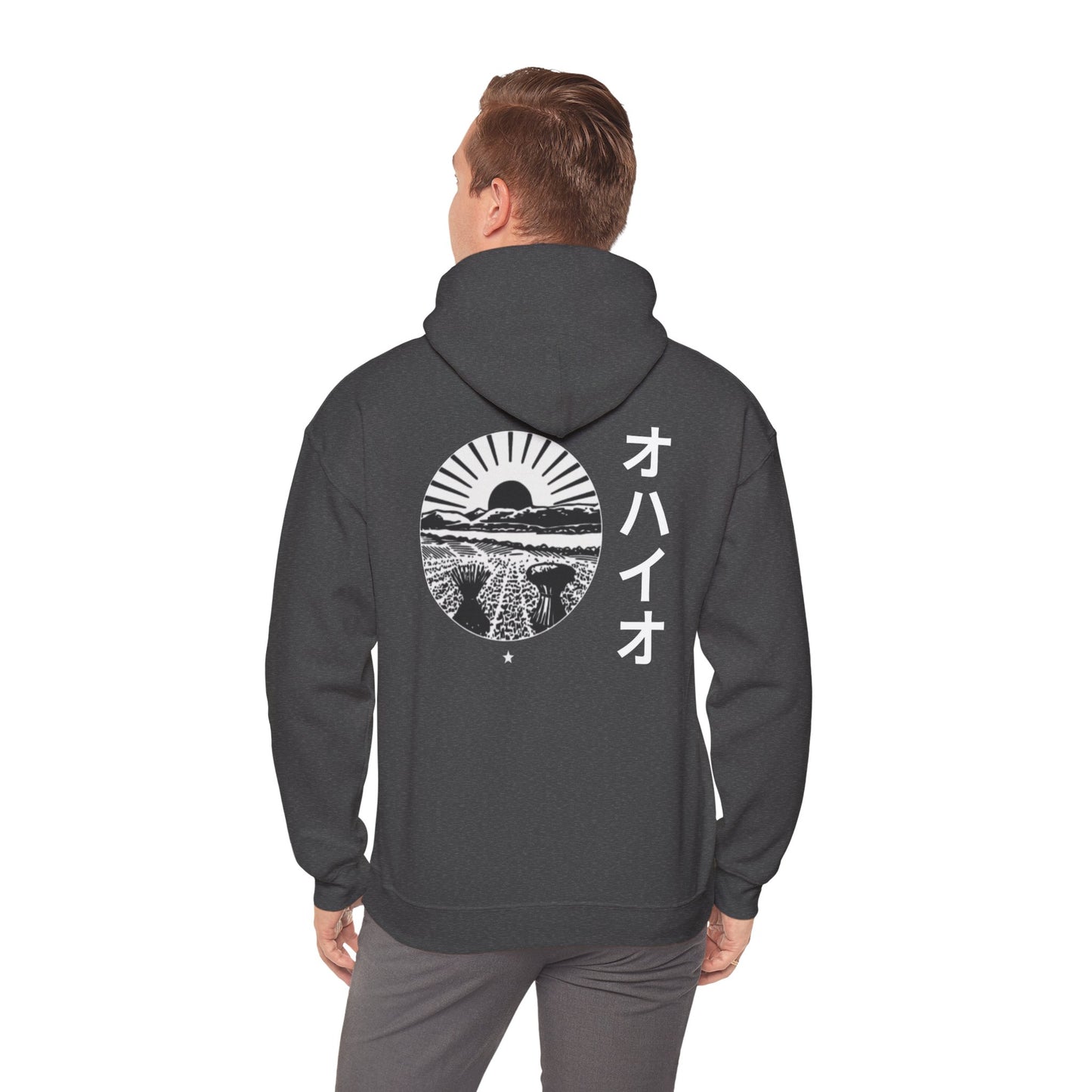 Ohio Kana Hoodie (White Print)