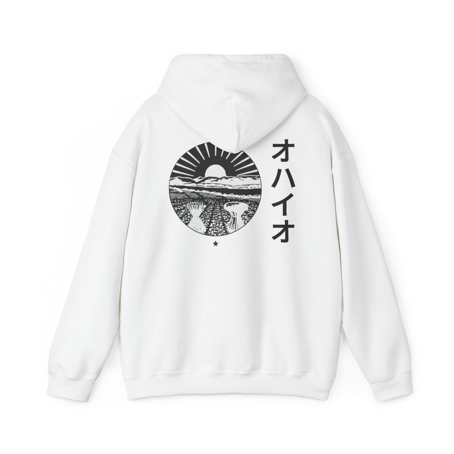 Ohio Kana Hoodie (Black Print)
