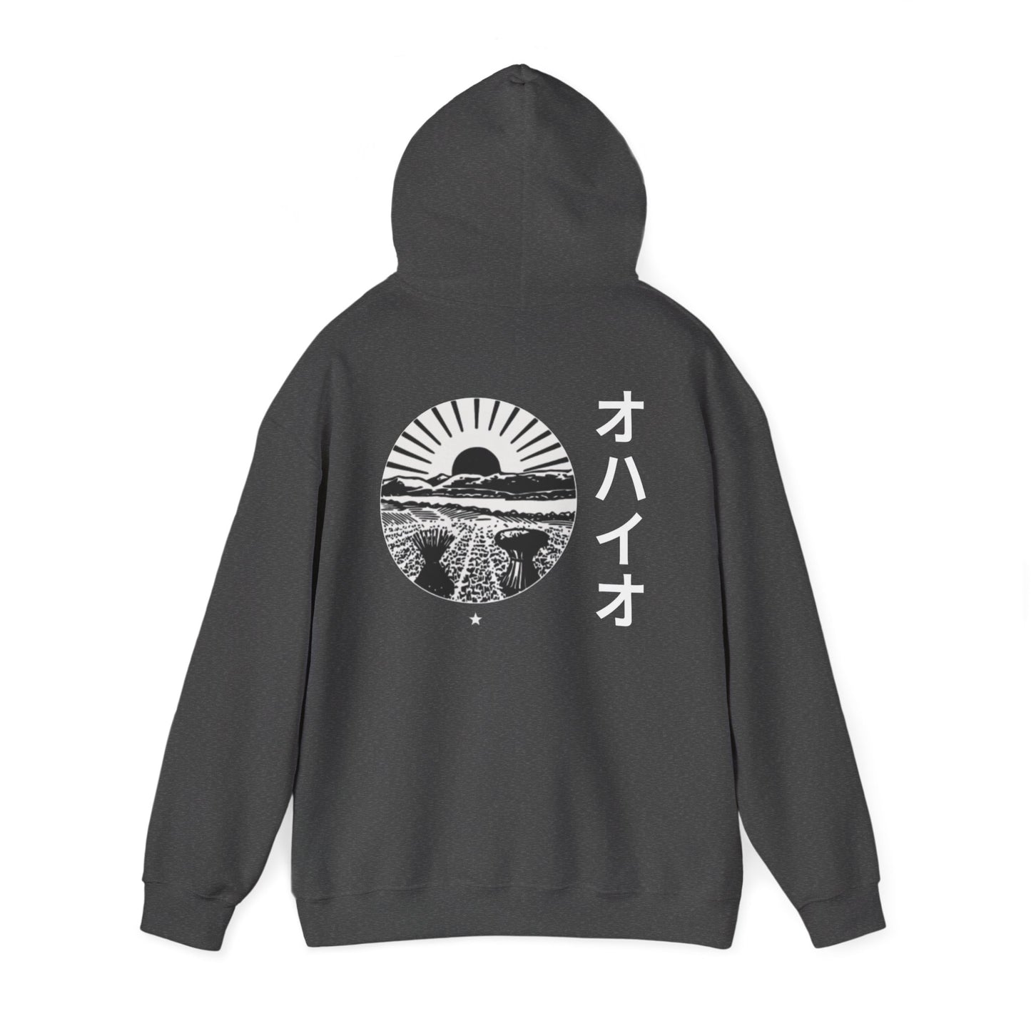 Ohio Kana Hoodie (White Print)
