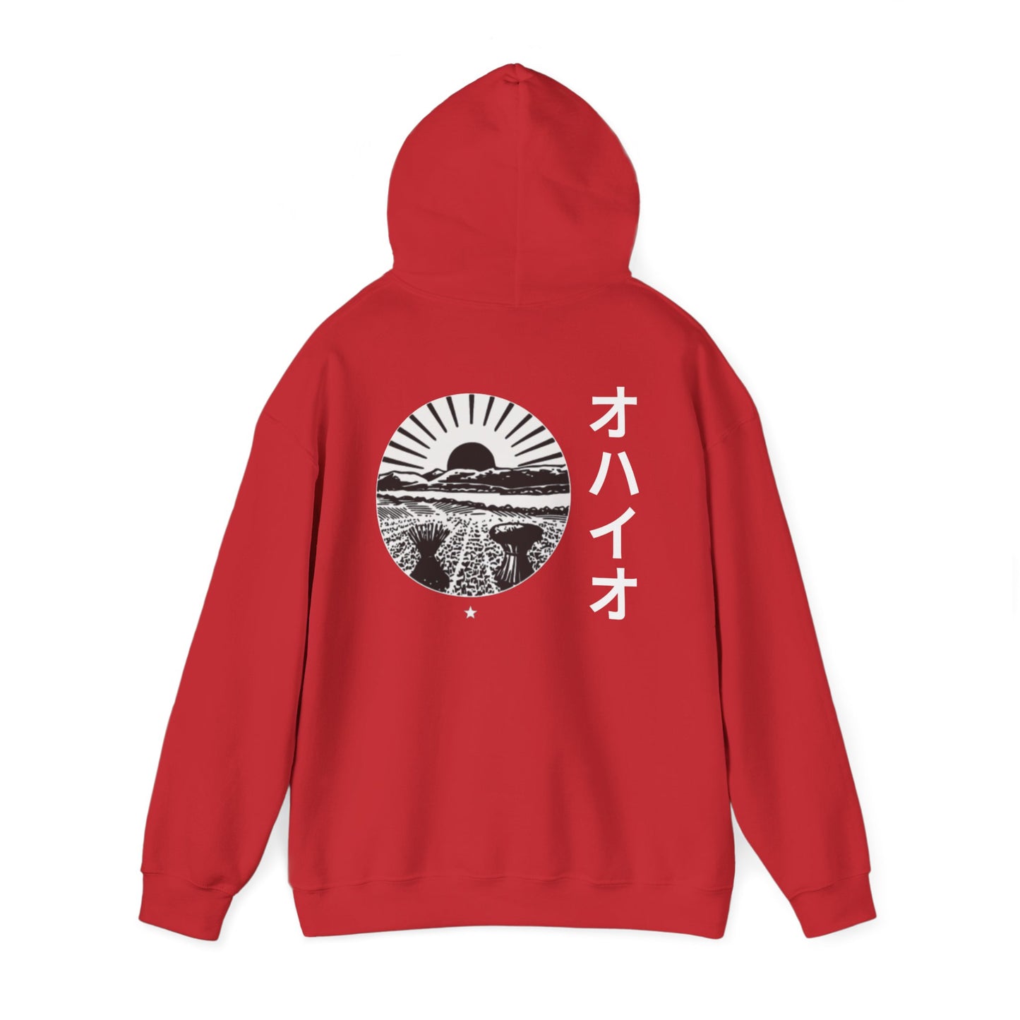 Ohio Kana Hoodie (White Print)
