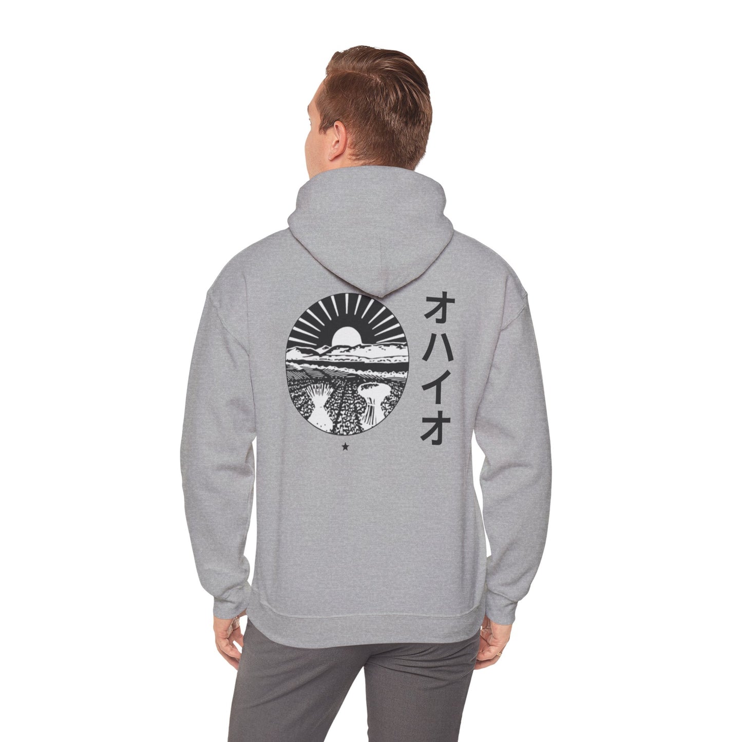 Ohio Kana Hoodie (Black Print)